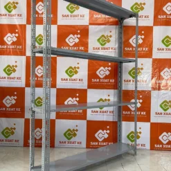 Giá Kệ Sắt V Lỗ 2m x 0.3m x 1.5m 4 tầng