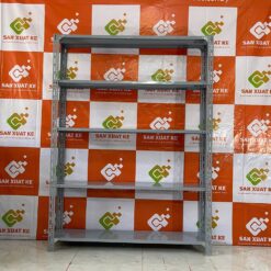 Kệ sắt V lỗ 2m x 0.3m x 1.5m 5 tầng chắc chắn, dễ lắp ráp
