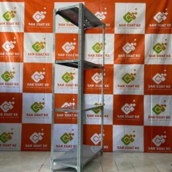 Kệ sắt V lỗ 2m x 0.4m x 1.2m