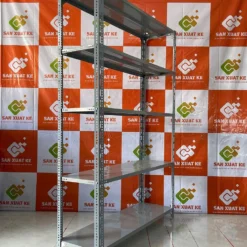 Kệ Sắt V Lỗ 2m x 0.4m x 1.2m 5 Tầng