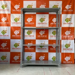 Kệ Sắt V Lỗ 2m x 0.4m x 1.5m 4 tầng đa năng