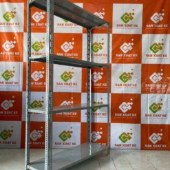 Kệ V lỗ 4 tầng cao 2m rộng 0.3m dài 1.2m
