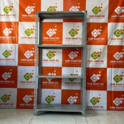 Kệ Sắt V Lỗ 4 Tầng 2m x 0.4m x 1.2m Bền Đẹp