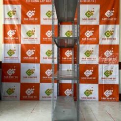 Kệ Sắt V Lỗ 4 Tầng 2x40x150 giá rẻ