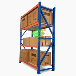 Kệ trung tải cao 2m rộng 0,6m dài 2m 4 tầng