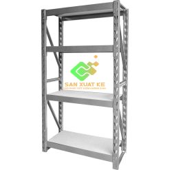Kệ trung tải cao 2m * rộng 0,6m * dài 2m * 4 tầng