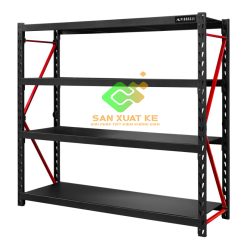 Kệ trung tải cao 2m * rộng 0,6m * dài 2m * 4 tầng