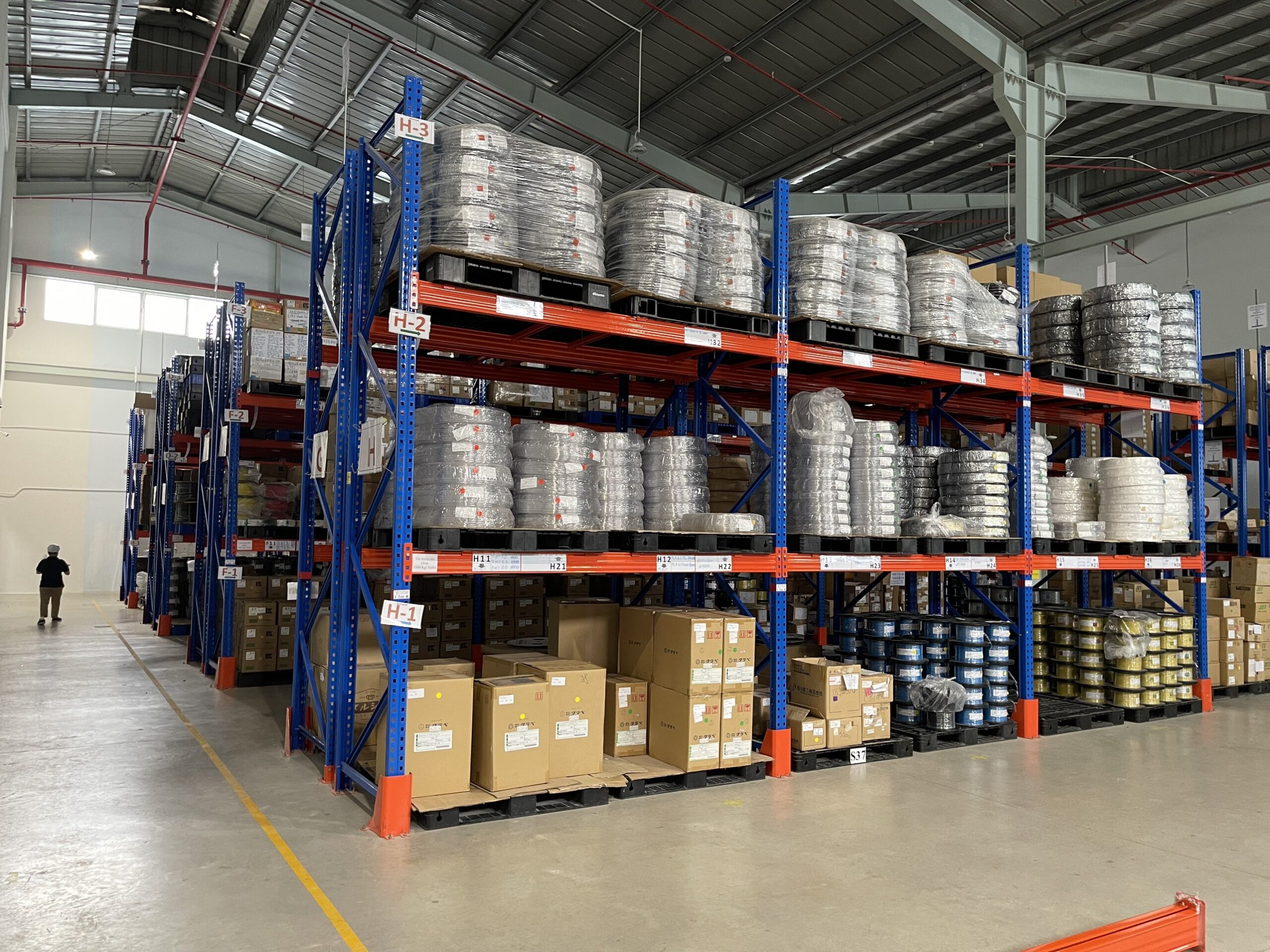 Dự án lắp đặt kệ trung tải thành công tại Quận 8
