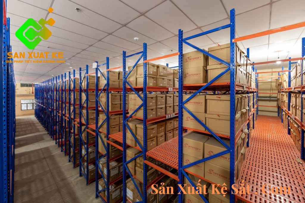 Dự án lắp đặt kệ trung tải cho kho vải tại Quận Bình Tân