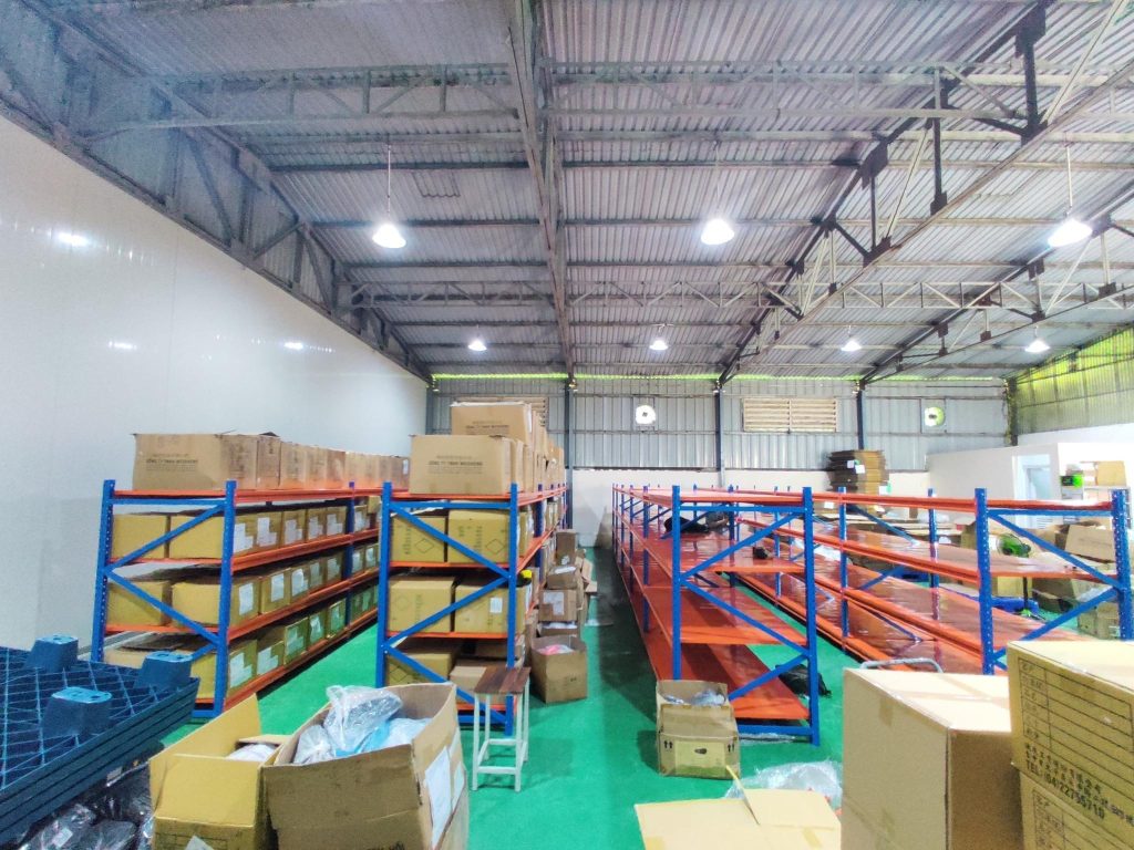 Hệ thống kệ kho trung tải lưu trữ hàng hóa tại Tiền Giang
