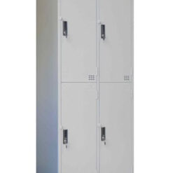 Tủ Locker 4 Ngăn 4C1K (4 Ngăn 1 Khoang) 378x450x1830