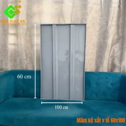 Cấu tạo mâm kệ sắt v lỗ 60x100 chi tiết rõ nét