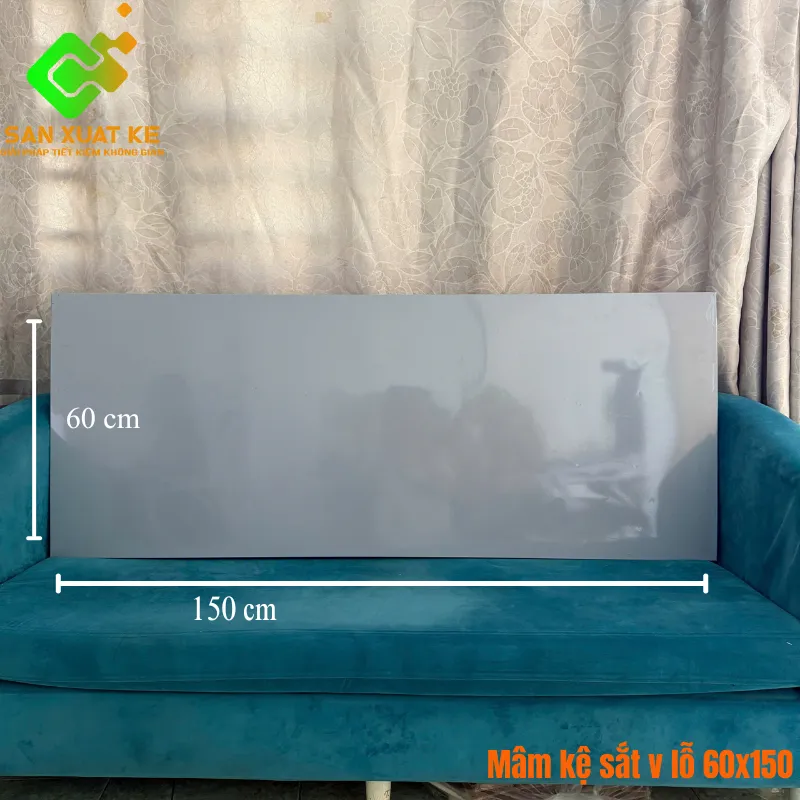 Mâm kệ sắt V lỗ 60x150 bền chắc, chịu tải