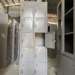 Tủ Tài Liệu 10 Ngăn 10C2K (10 Ngăn 2 Khoang) 915x450x1830 - Ảnh 4