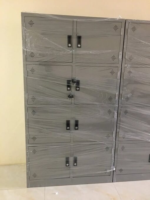 Tủ locker 8 ngăn 8C2K (8 ngăn 2 khoang) 619x450x1830