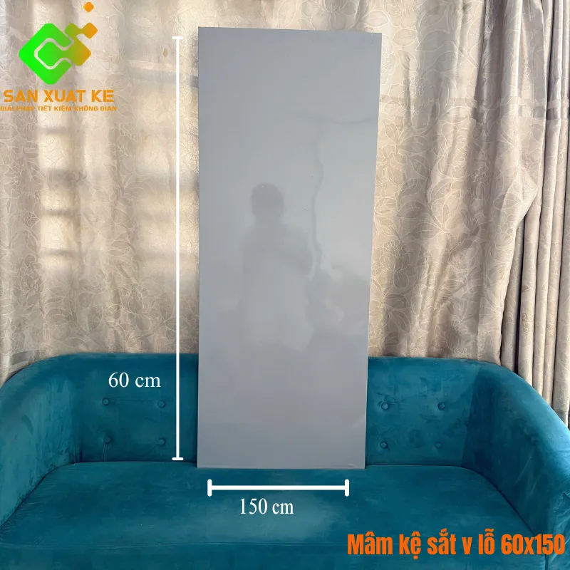 Ứng dụng mâm kệ sắt V lỗ 60x150 đa năng