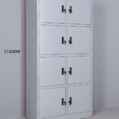 Tủ Tài Liệu 8 Cánh 2 Khoang 915x450x1830