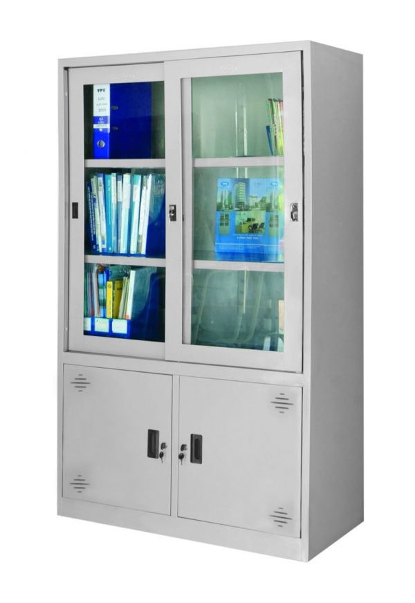 Tủ tài liệu sắt 4 cánh 4C2K-2CK2