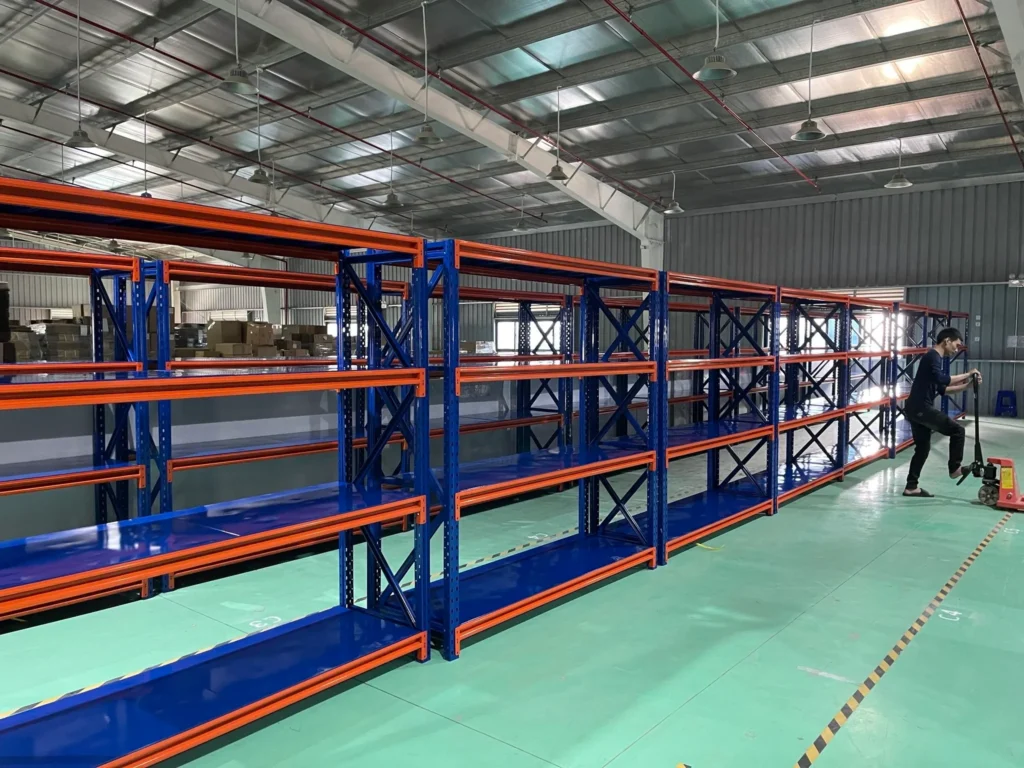Kệ trung tải Quảng Ngãi sắt sơn tĩnh điện