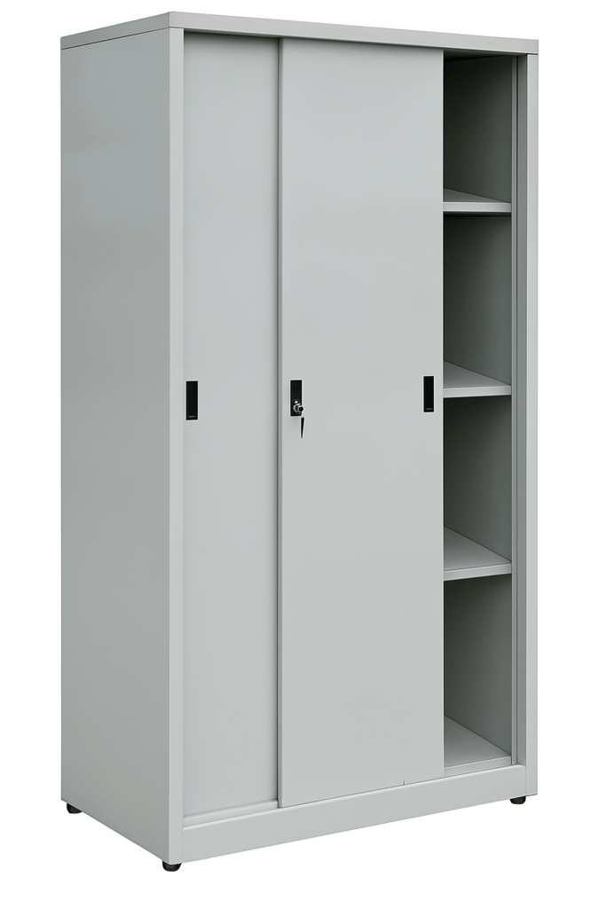 Tủ hồ sơ 2 cánh lùa 4 ngăn