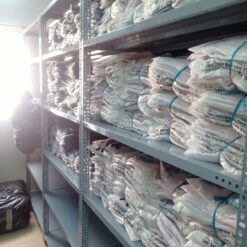 Kệ kho quần áo sản xuất tại xưởng