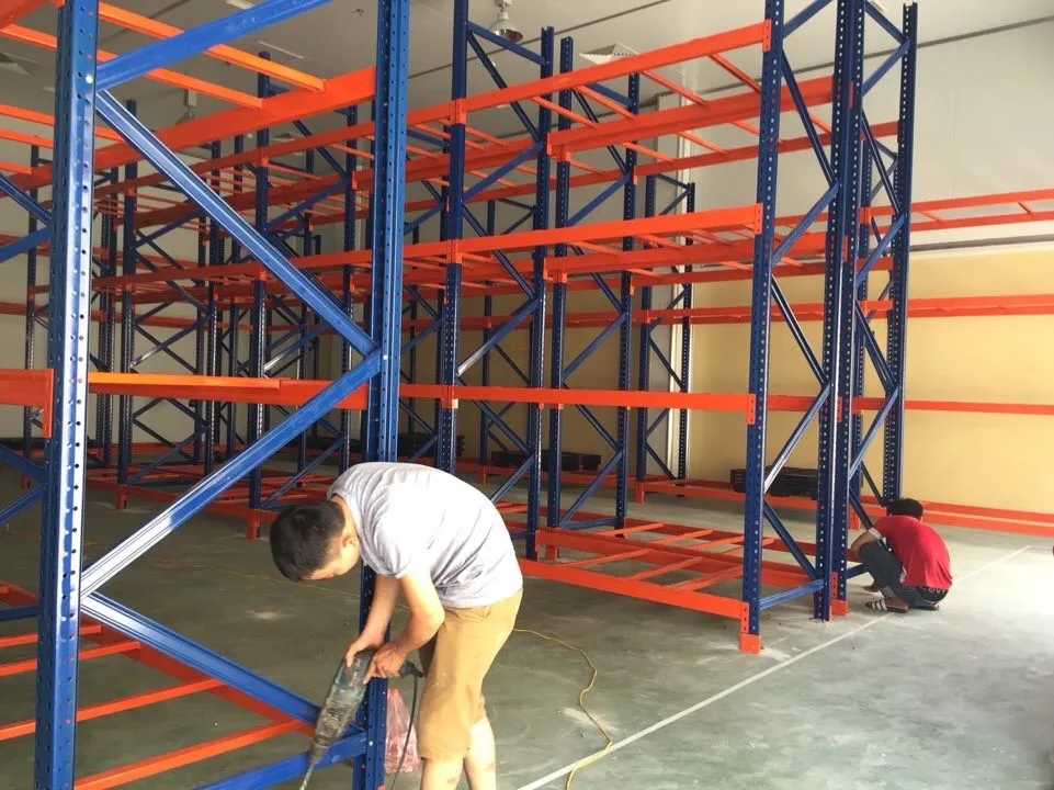 Kệ lắp ráp trung tải dùng cho kho xưởng