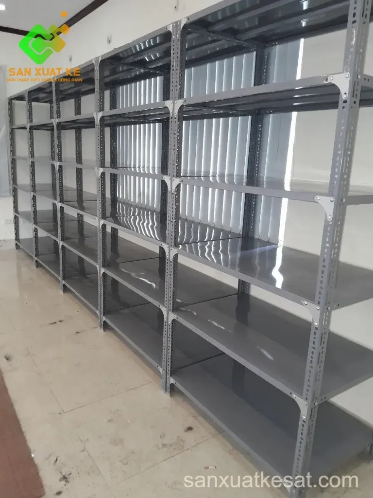 Kệ sắt V lỗ 6 tầng đa năng giá rẻ