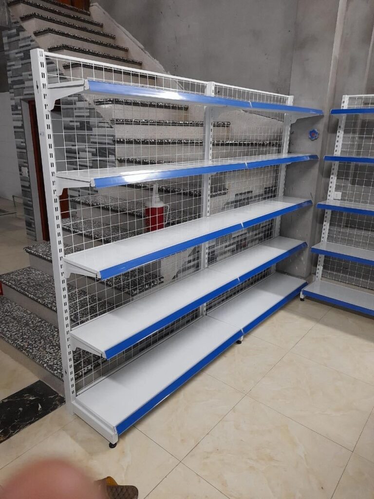 Kệ siêu thị 5 tầng để trưng bày sản phẩm