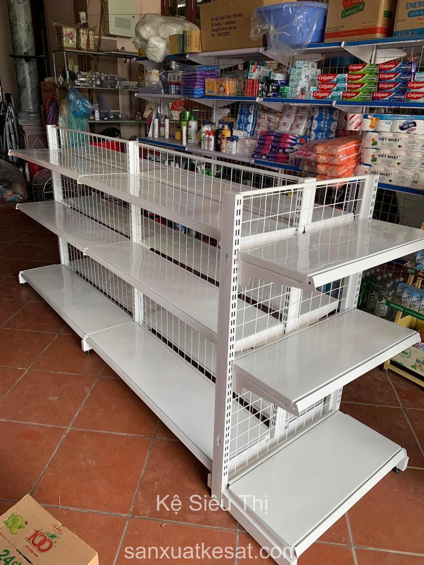 Mua kệ siêu thị cũ giá rẻ, chất lượng