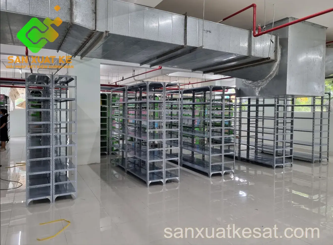 Xưởng sản xuất kệ sắt 6 tầng giá rẻ