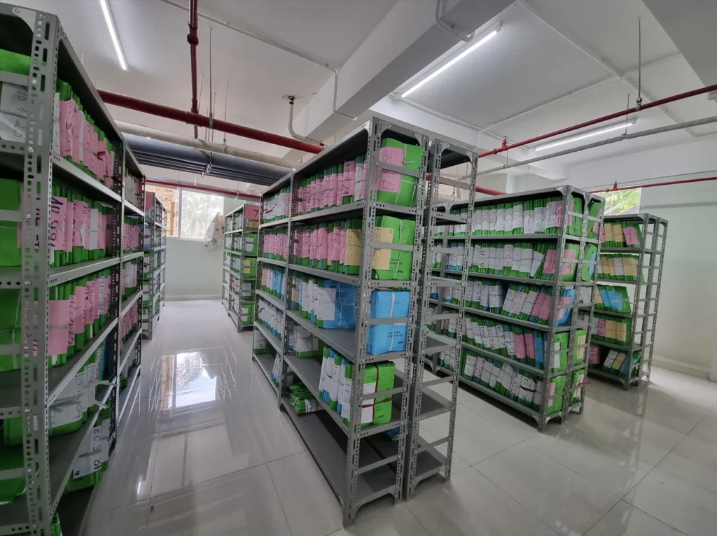 Kệ hồ sơ sắt sơn tĩnh điện