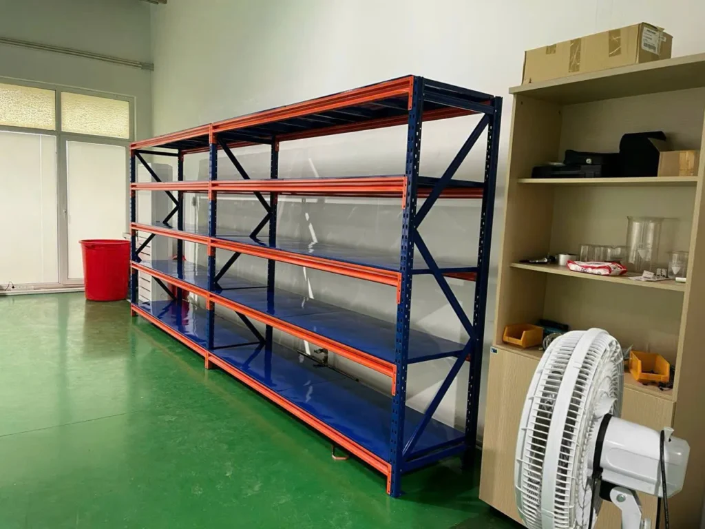 Dịch vụ lắp kệ kho hàng trung tải HCM