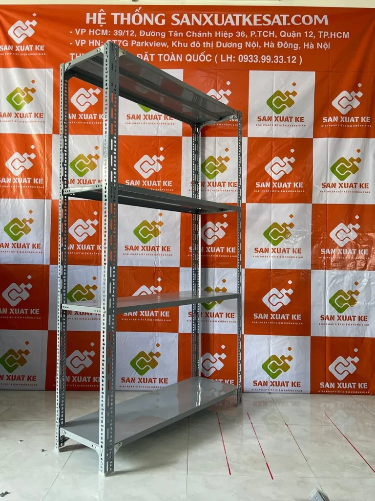 Giải pháp sắp xếp hiệu quả với kệ sắt v lỗ Bình Chánh